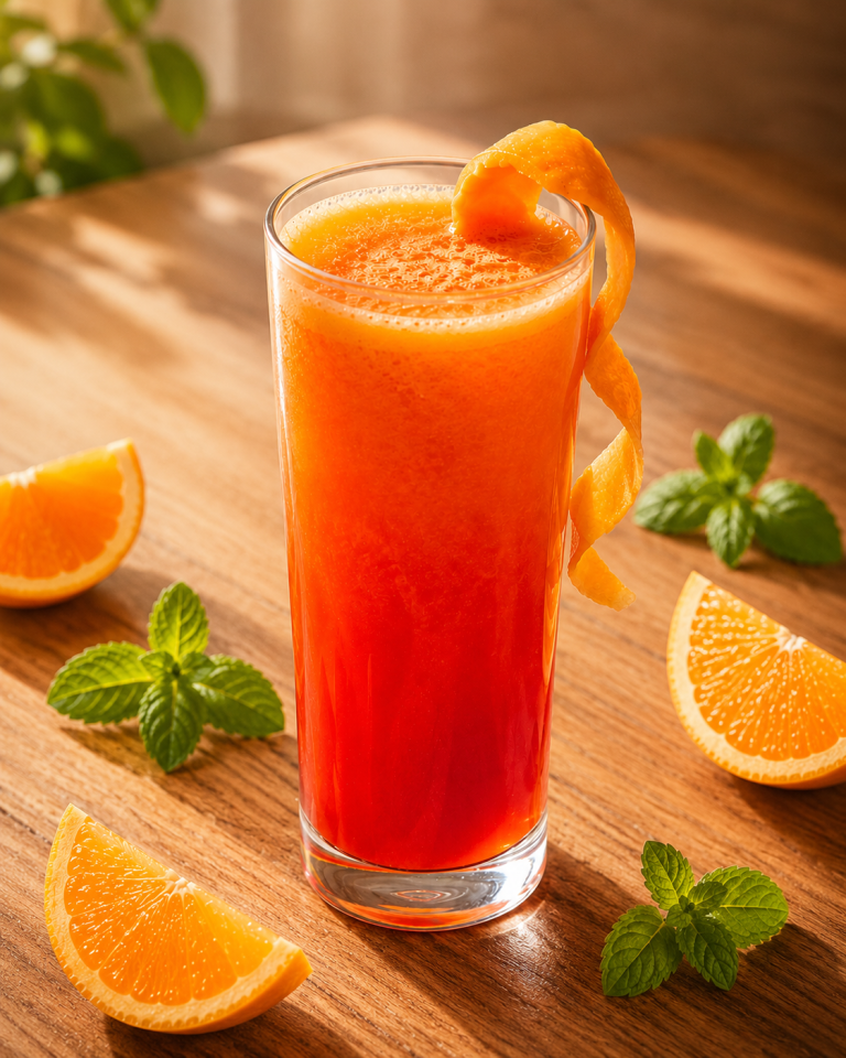 Sunset Carnival Mocktail