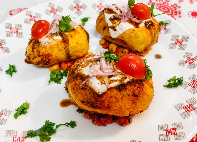 Stuffed Aloo Tikki