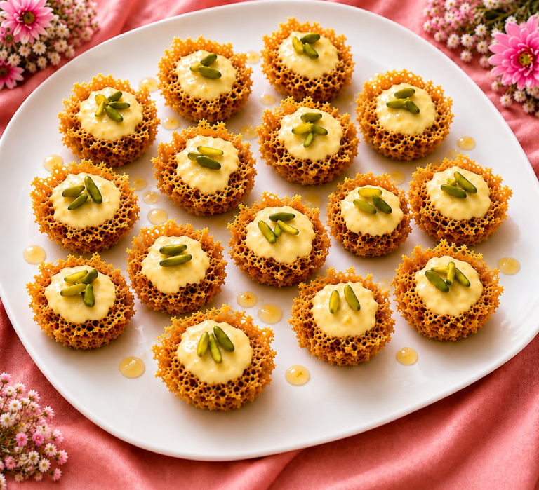 Sugar-Free Ghevar with a Twist