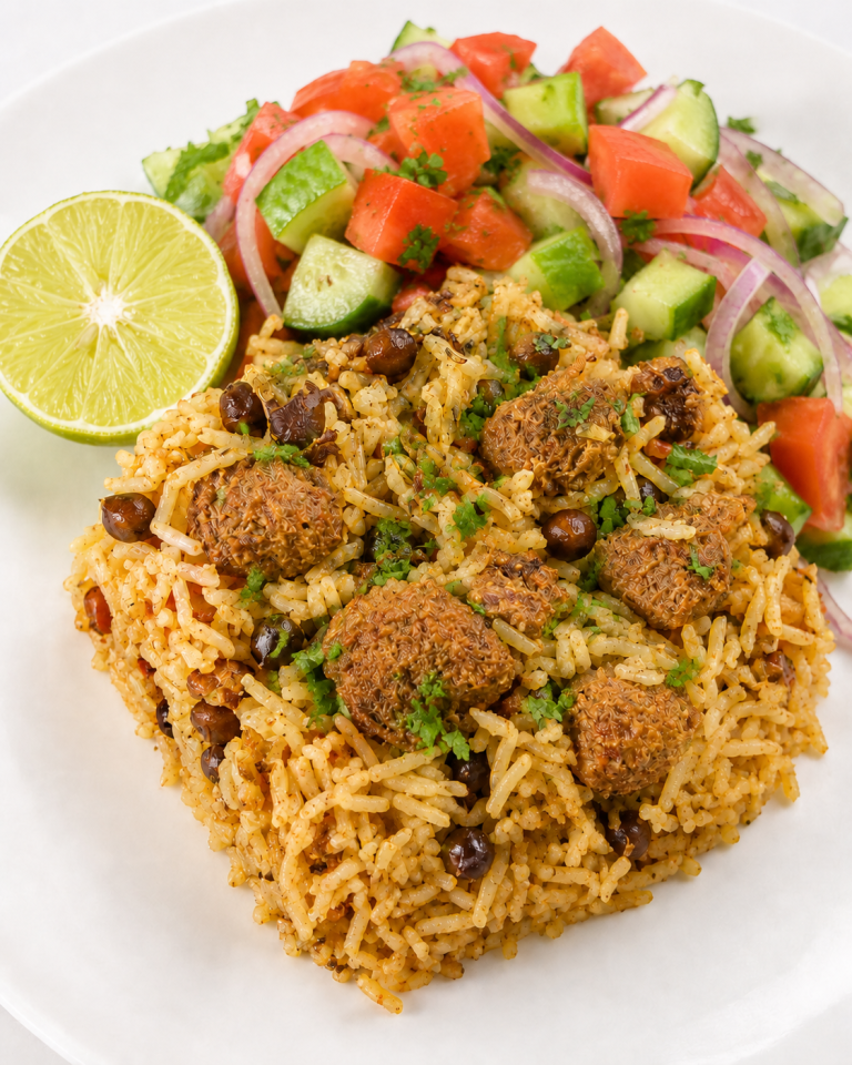 Kabuliwala Soya Pulao