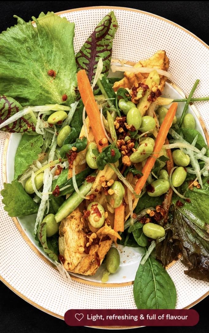 Sweet Potato Zing Salad