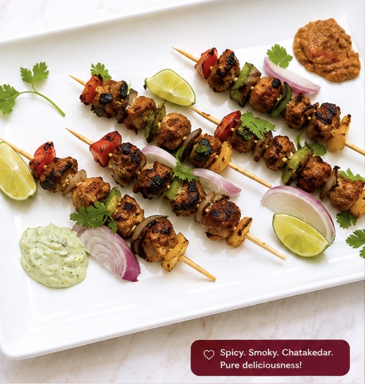Chatakedar Soya Tikka