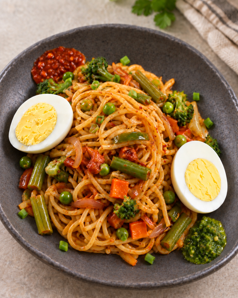 Indian Street-Style Chowmein
