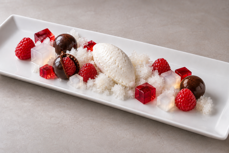 Coconut Raspberry Symphony