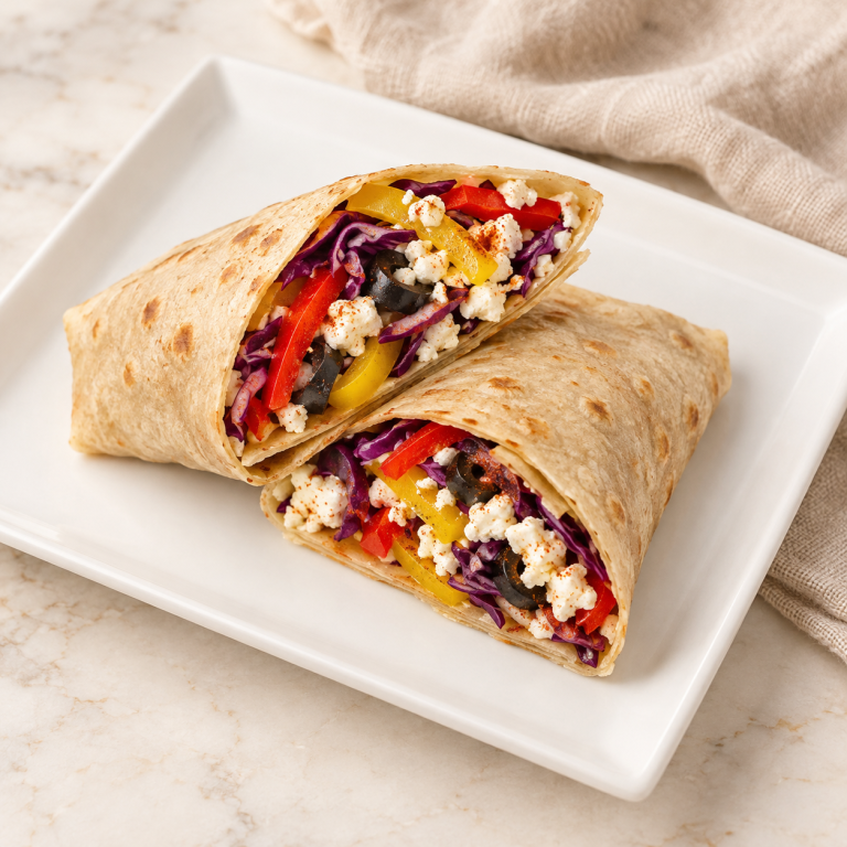 Feta Cheese Wrap